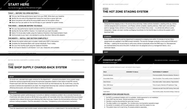 pro-service preview